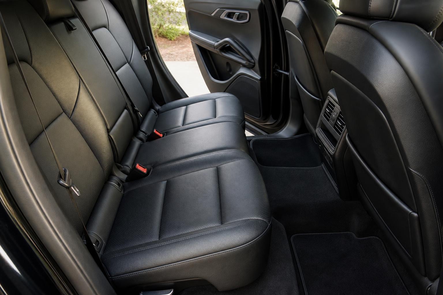 Porsche Cayenne — rear interior
