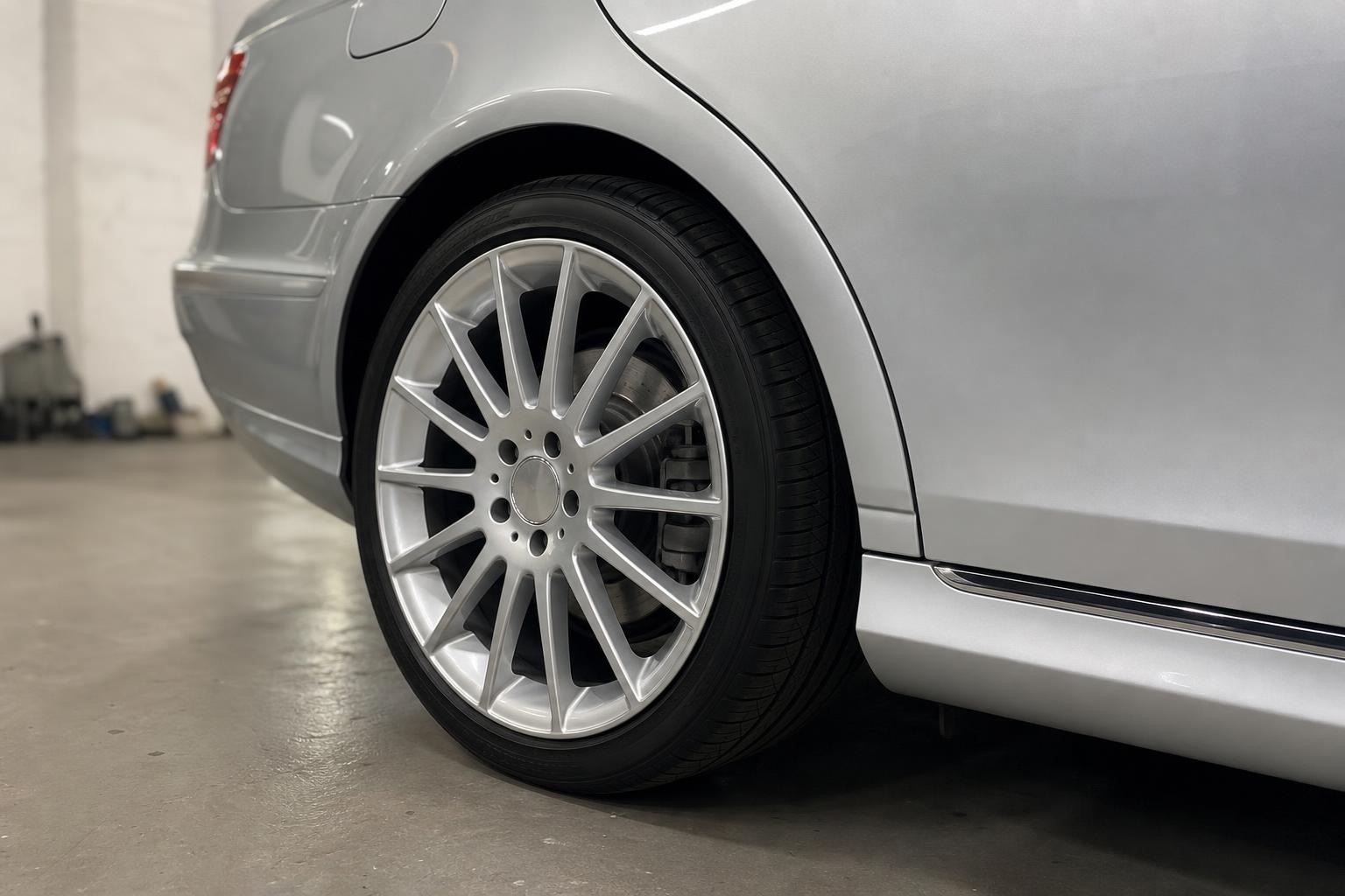 Mercedes-Benz C-Class — silver wheels