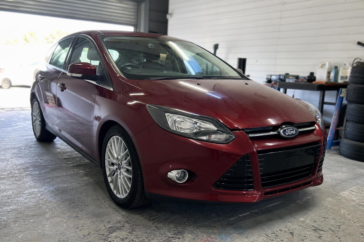 Ford Focus — after wing repair