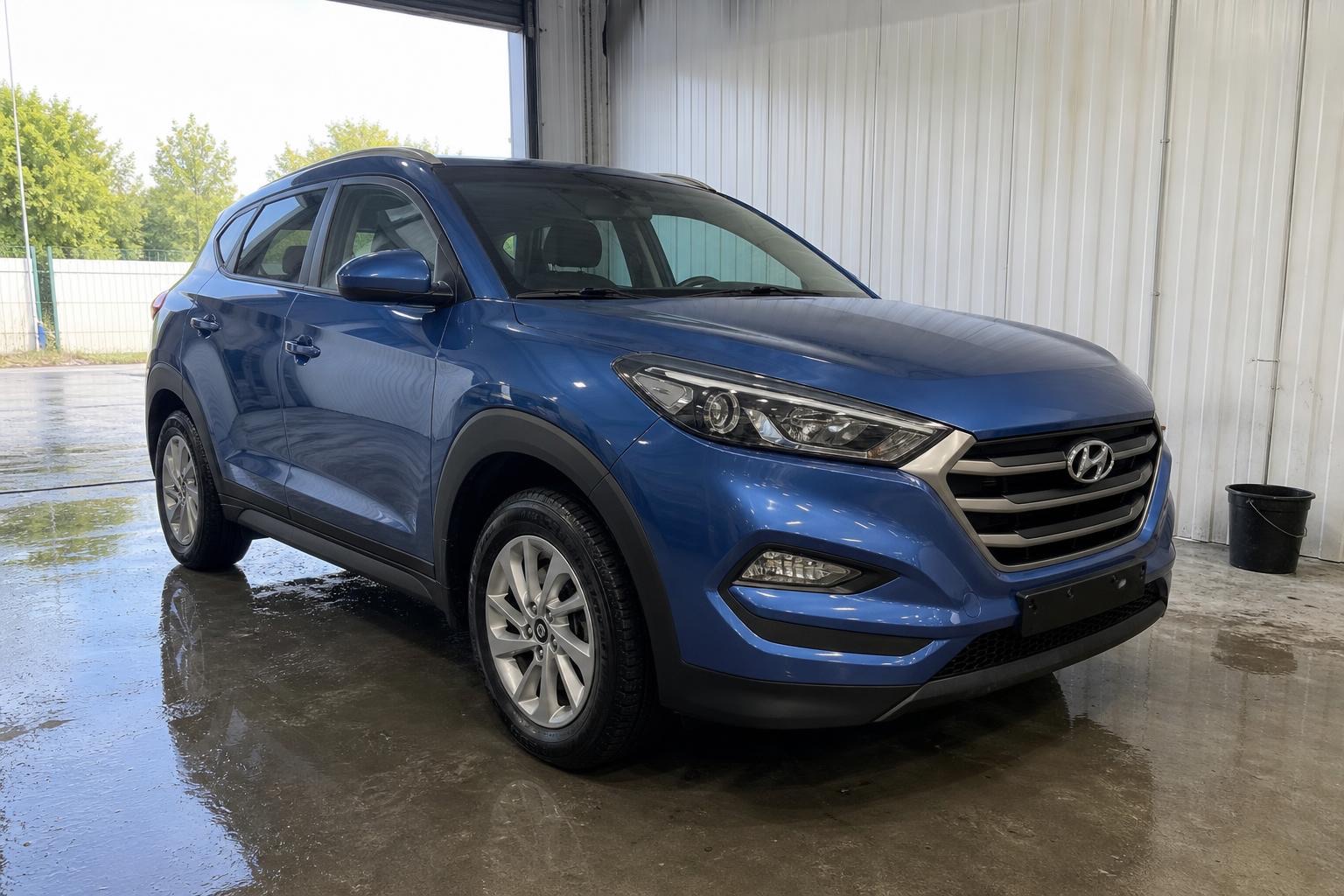 Hyundai Tucson opravený po nehodě