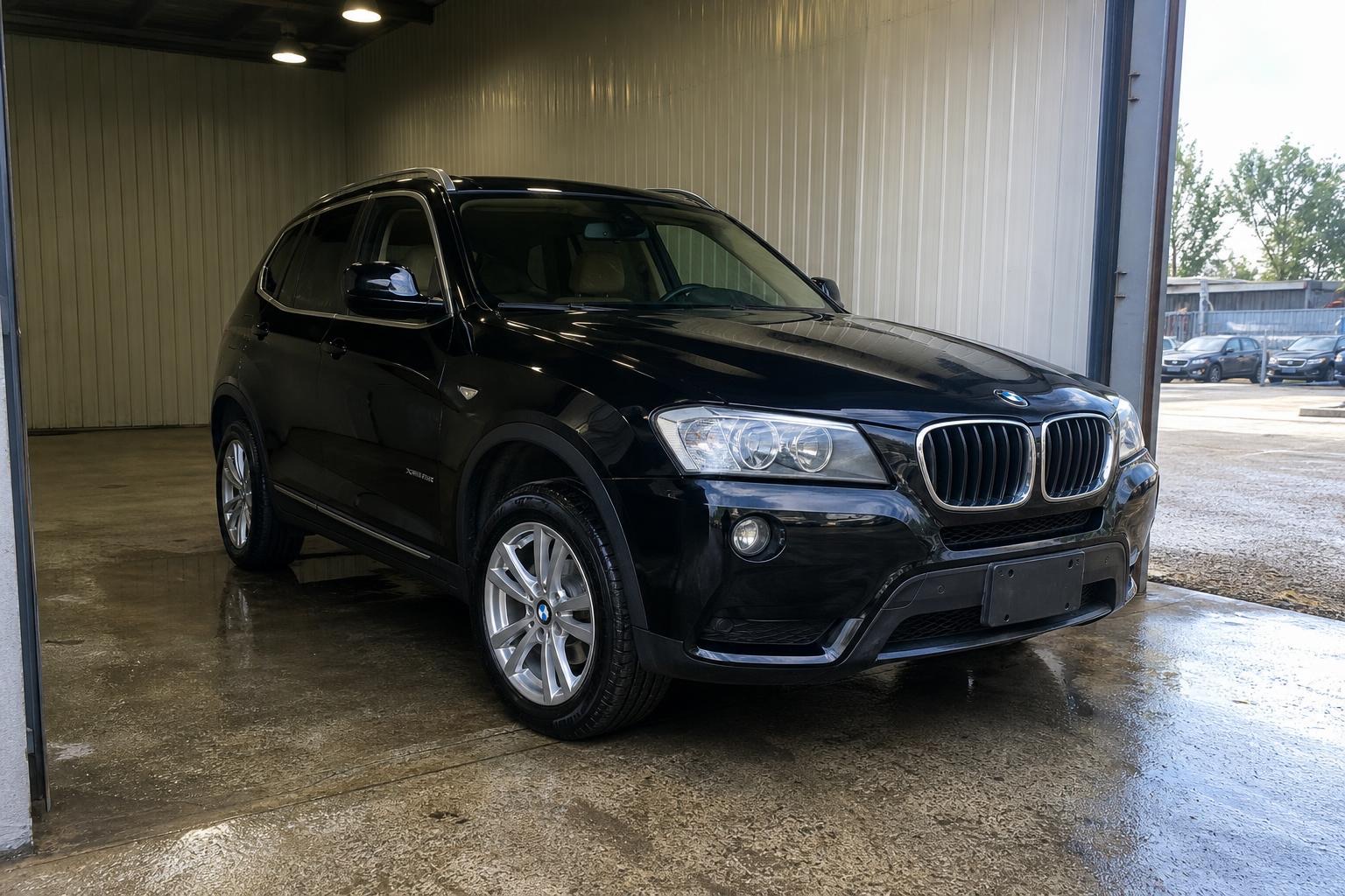 BMW X3 opravené po nehodě