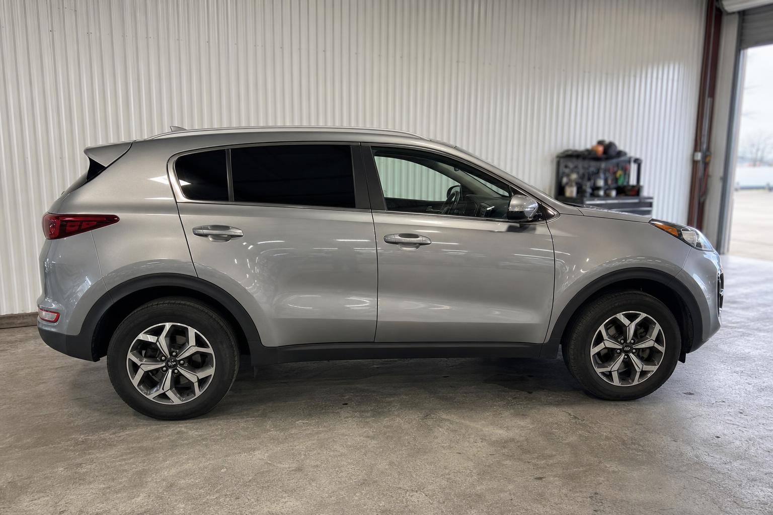 Tinting of the rear