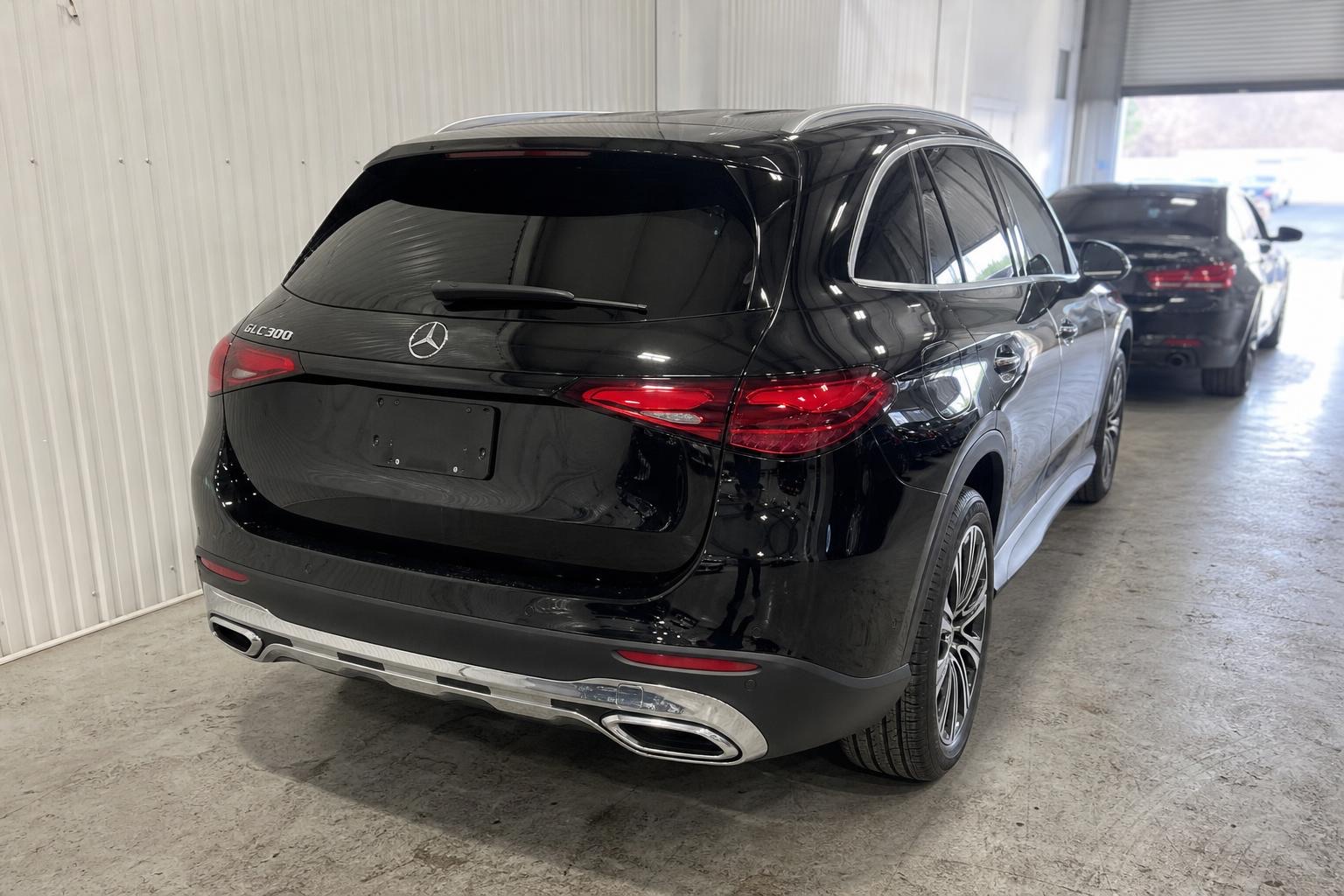 Tinting of the rear